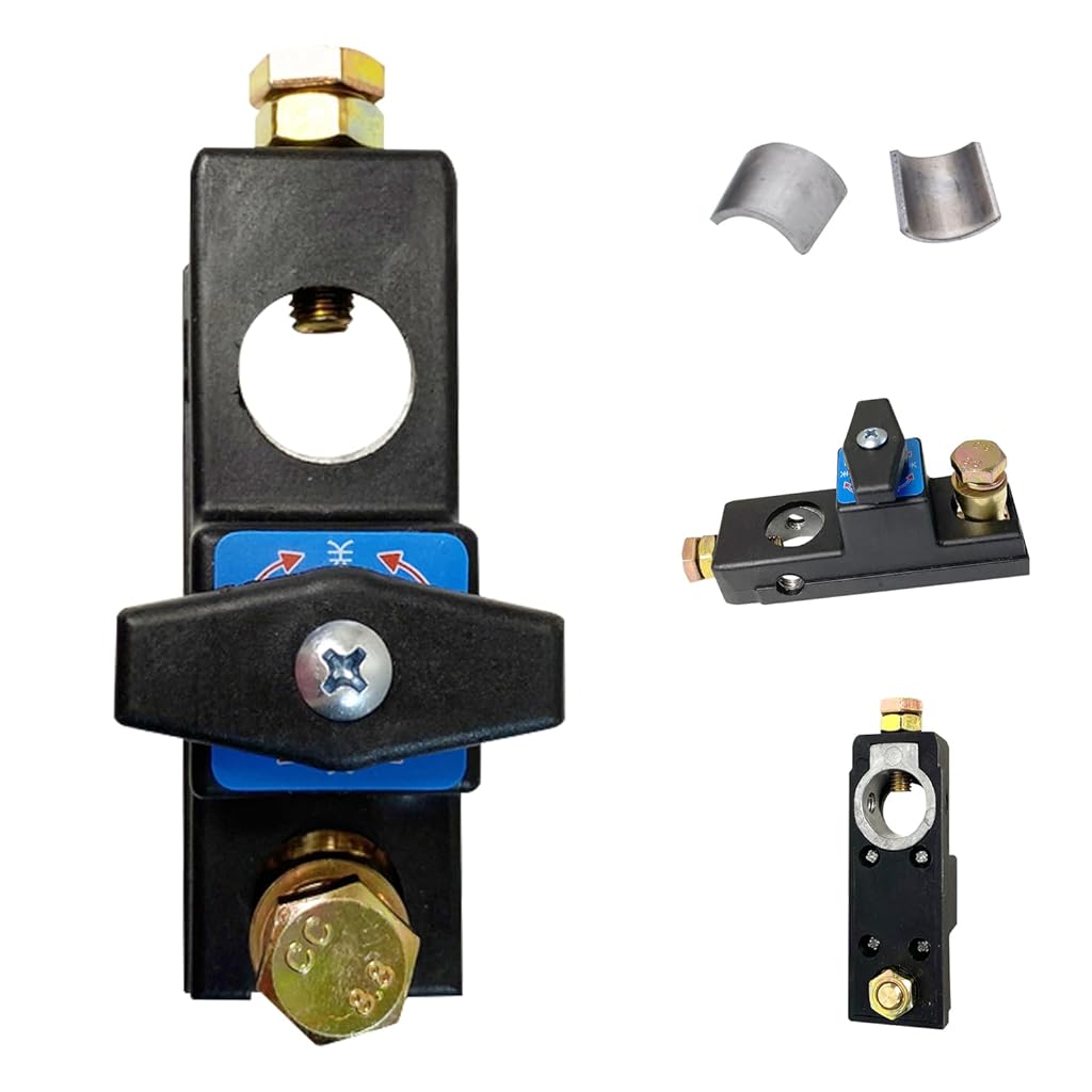 STHIRA® 12/24V Battery Disconnect Switch Prevents Battery Drain & Maintenance Manual Battery Cutt-off Switch for Vehicles, Trucks, Motorcycles, RVs, Boats STHIRA® 12/24V Battery Disconnect Switch Prevents Battery Drain & Maintenance Manual Battery Cutt-off Switch for Vehicles, Trucks, Motorcycles, RVs, Boats